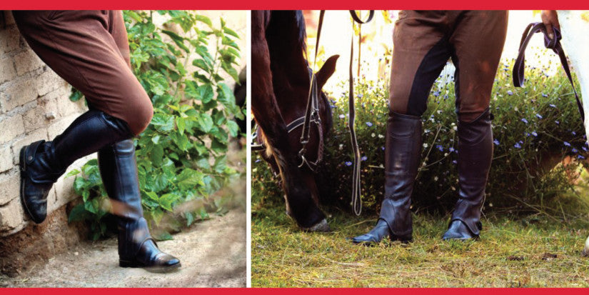 Solo Horse Tech Soft Leather Gaiters Review - Tamaryn Moss