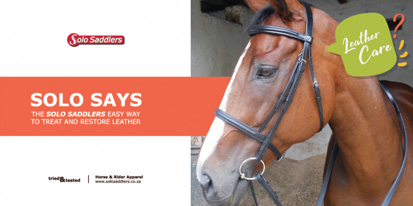 The Solo Saddlers' Easy Way To Treat And Restore Leather