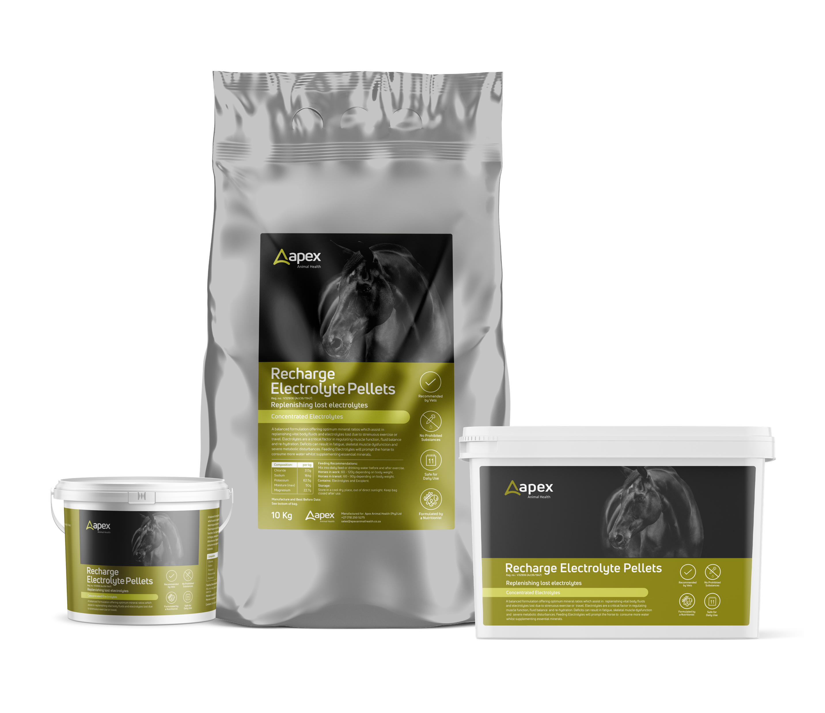 Electrolyte Recharge Pellets