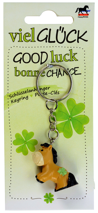 Keyring Horse - Good Luck