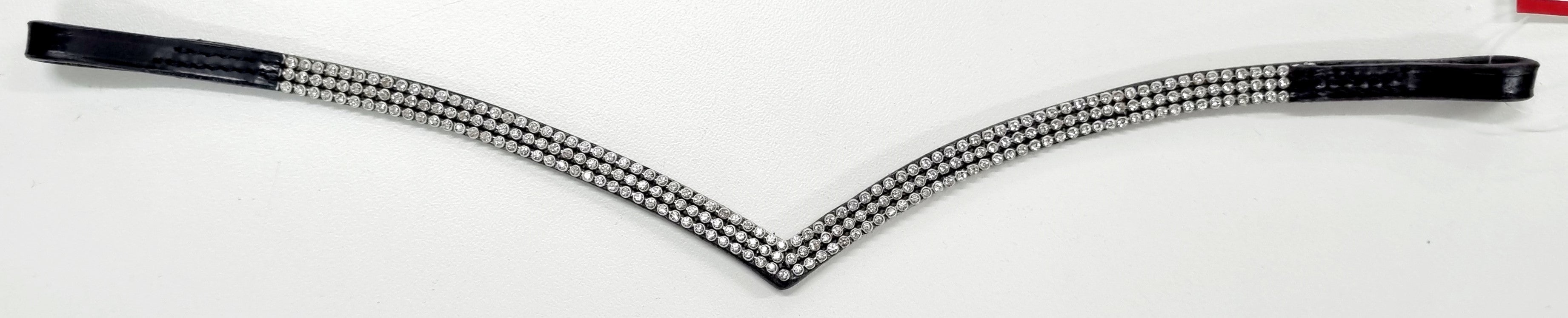 Bridle Diamante Browband Solo