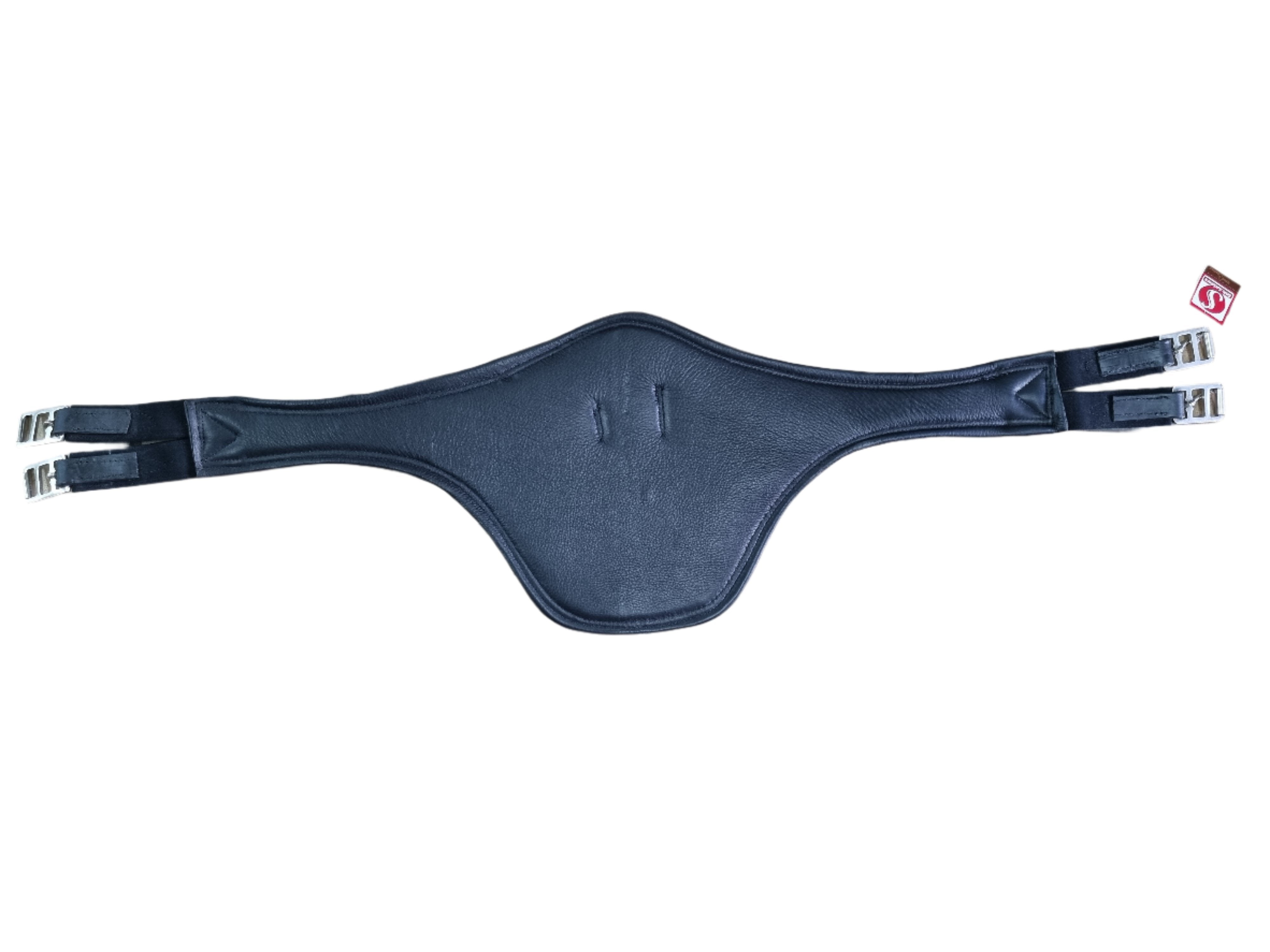 Girth Kickpad/Stud Guard Leather Solo