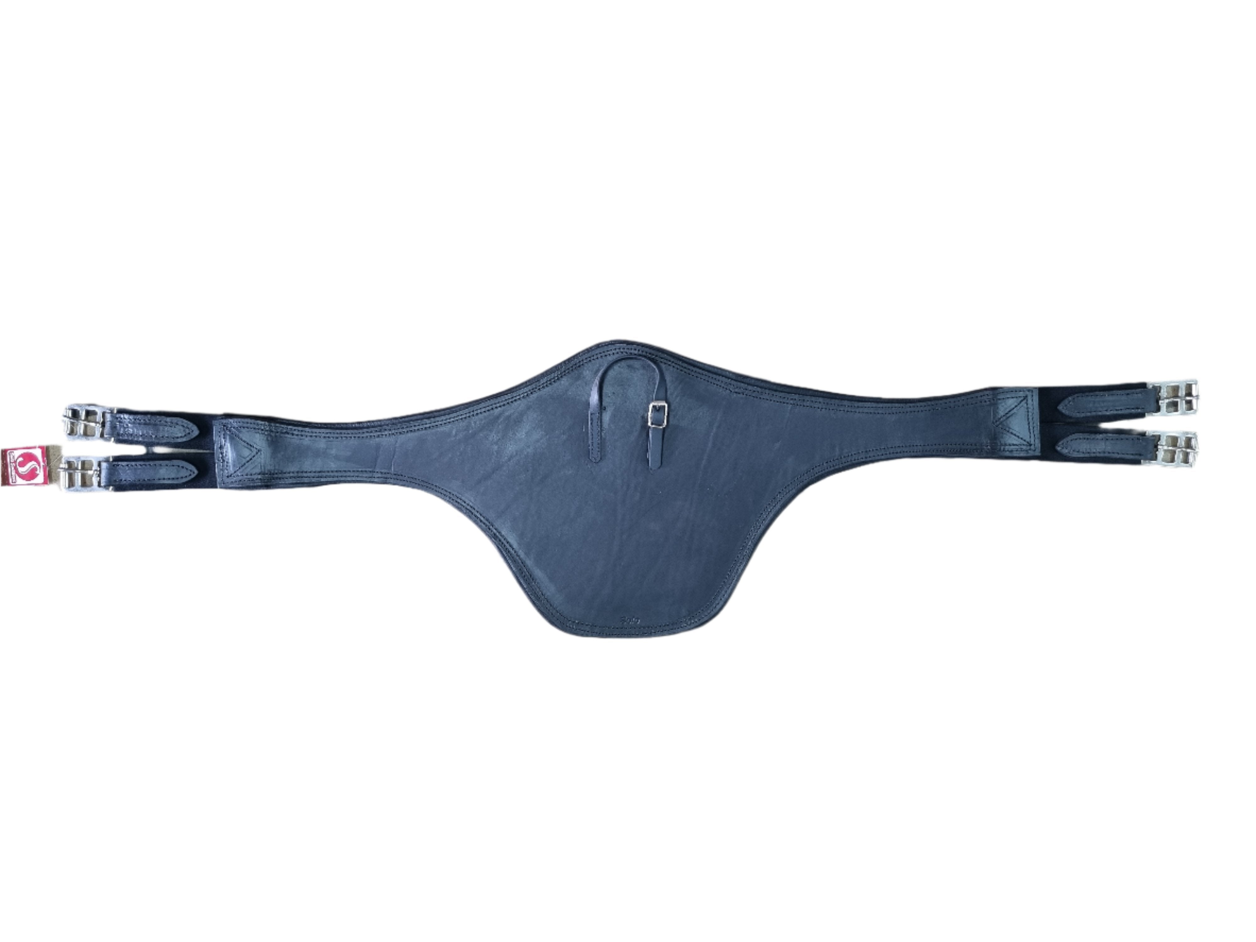 Girth Kickpad/Stud Guard Leather Solo