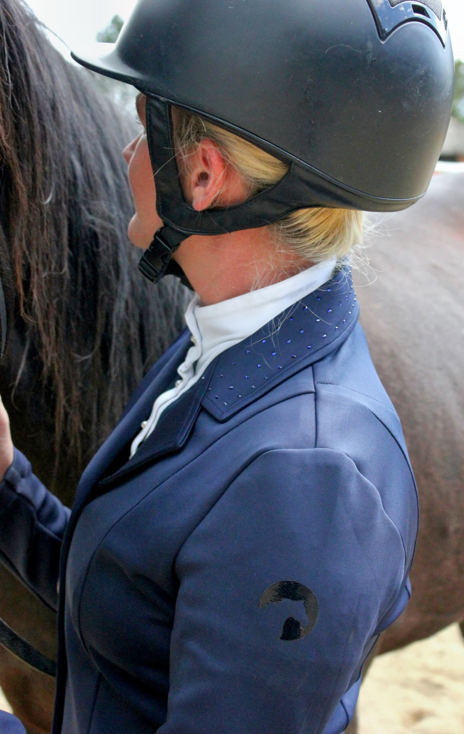 Jacket Solo Diamante Collar