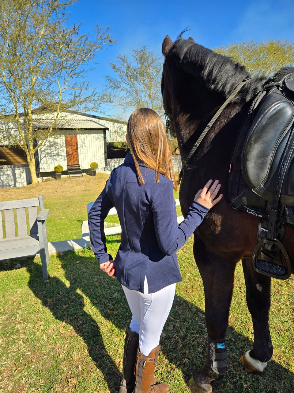 Jacket Solo Diamante Collar