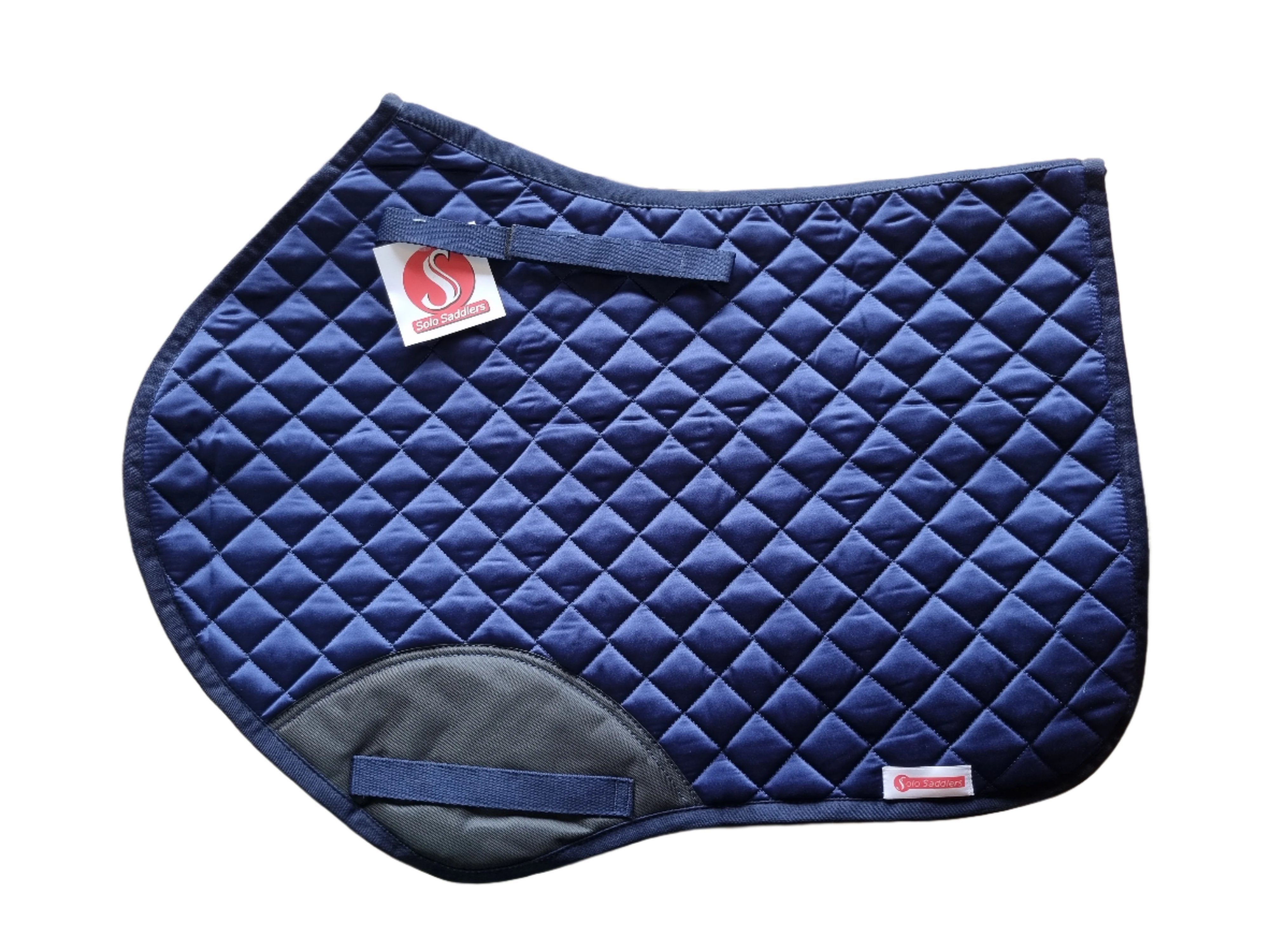 Saddle Pad Quilted Eurofit Satin Solo