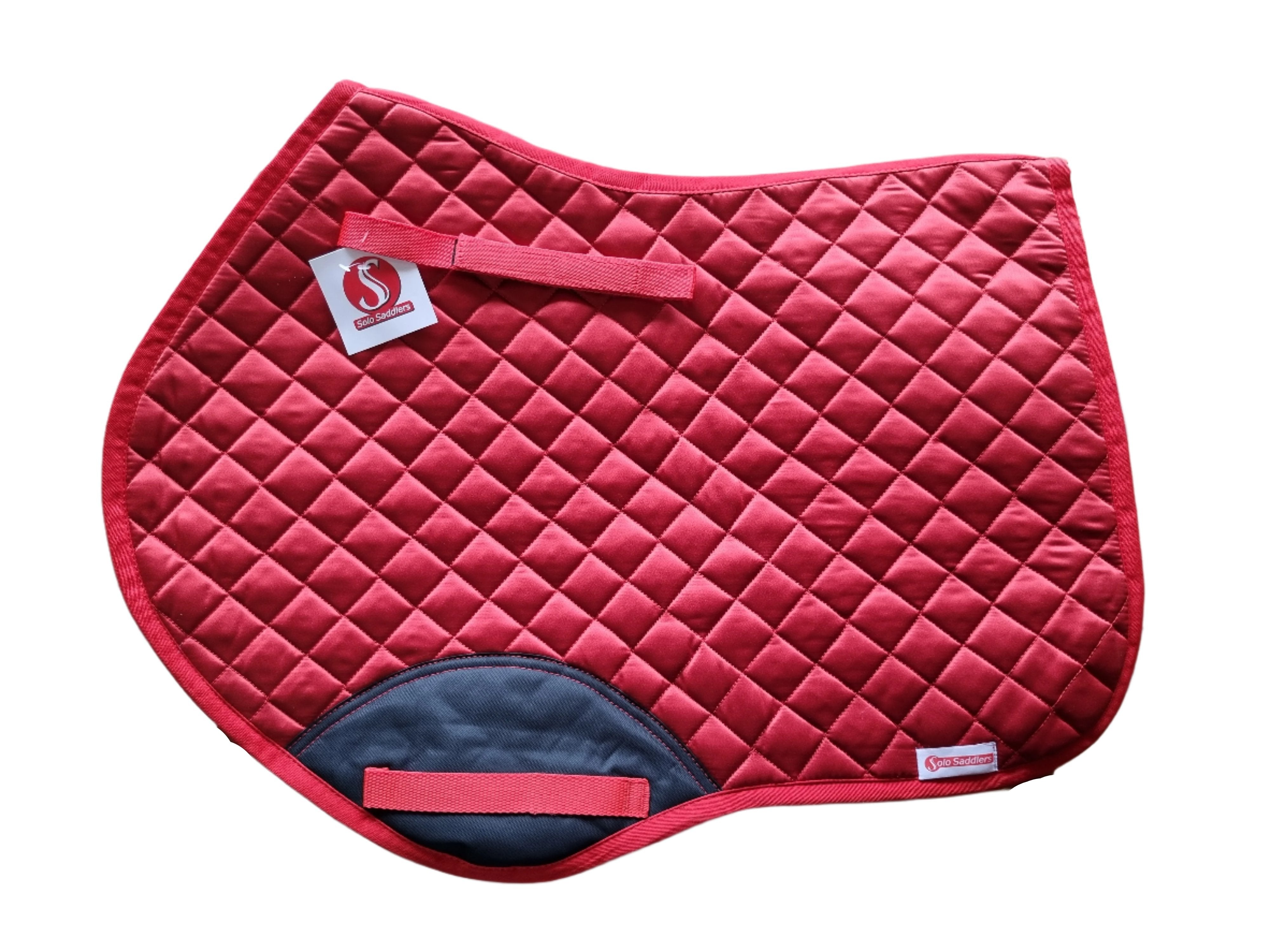 Saddle Pad Quilted Eurofit Satin Solo