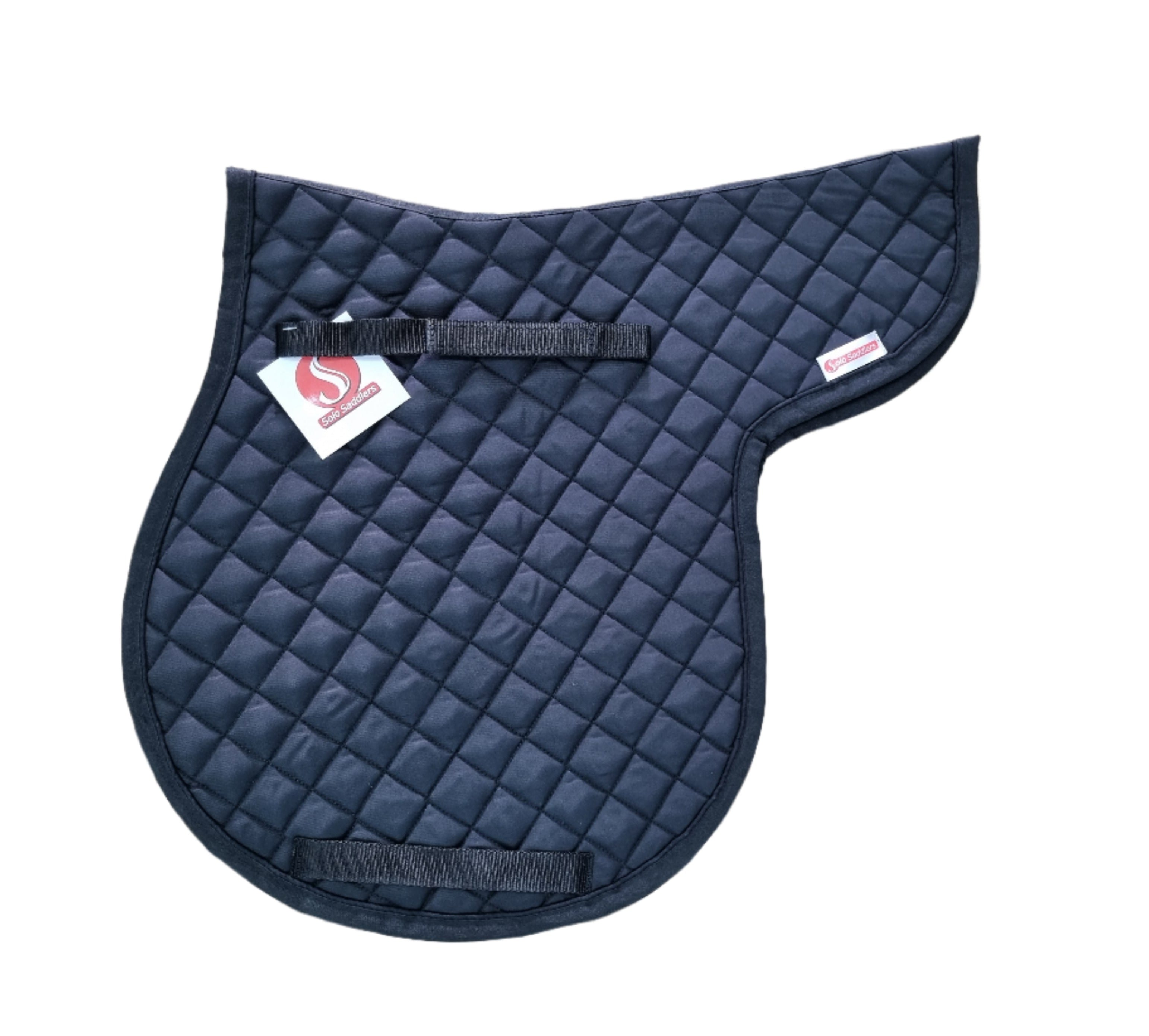 Saddle Pad Quilted Shaped Solo