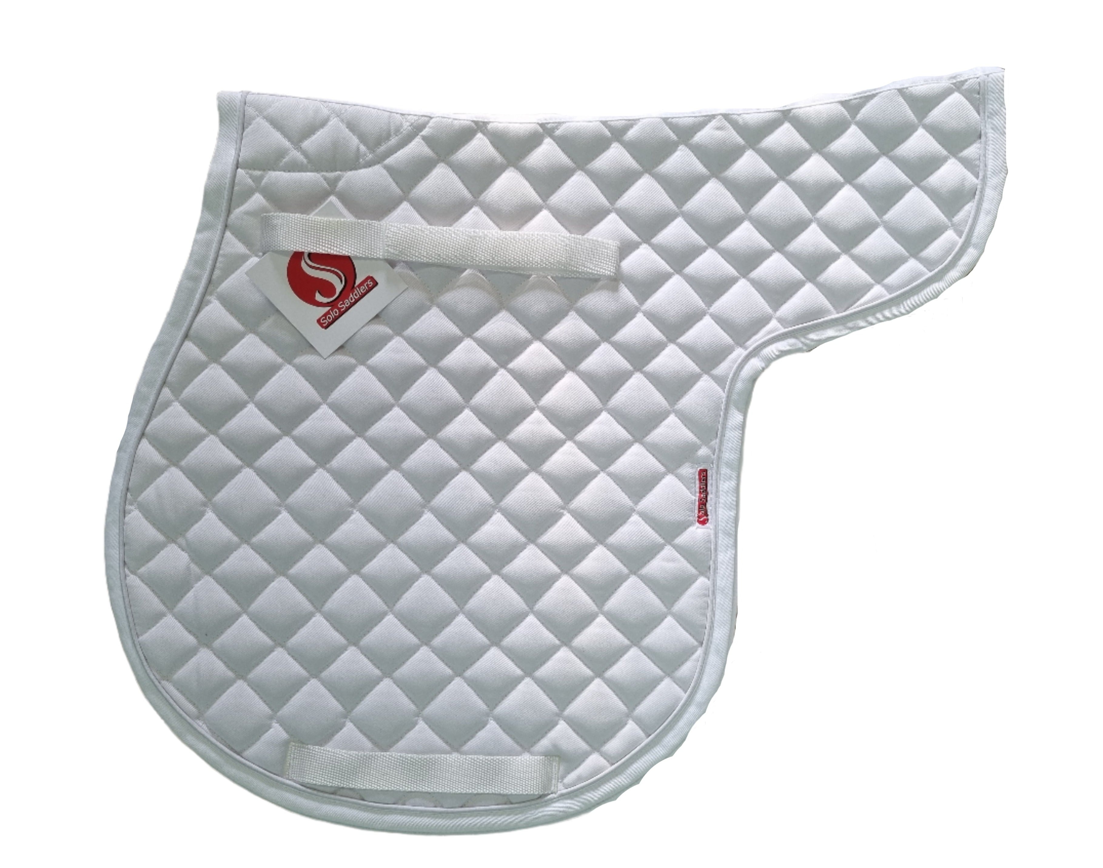 Saddle Pad Quilted Shaped Solo