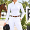Show Shirt Motion Long Sleeves White