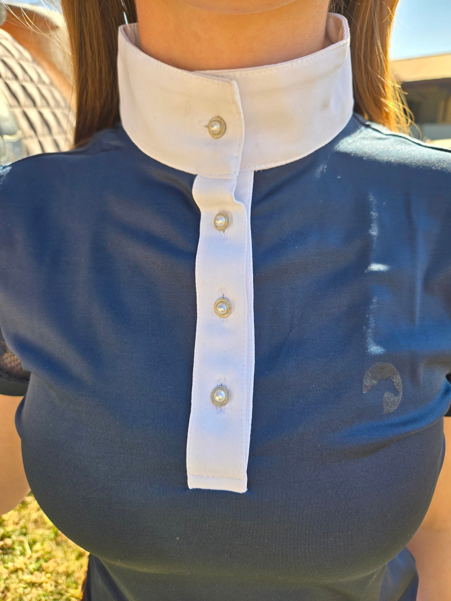 Show Shirt Lace Short Sleeves Solo