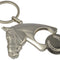 Keyring Horse Head + Horse Shoe
