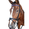 Bridle Raised & Padded Diamante Browband Solo