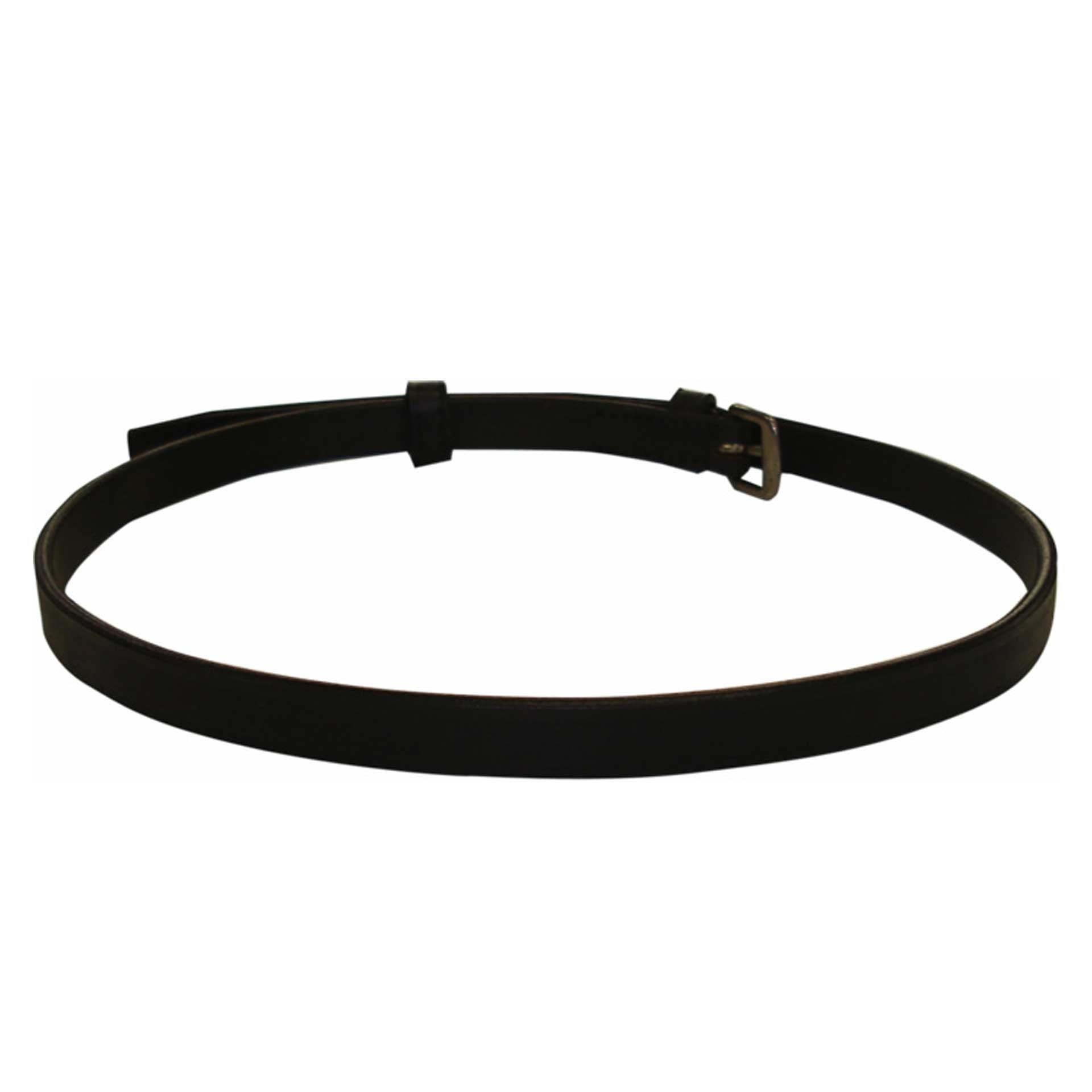 Flash Noseband Strap Leather Solo