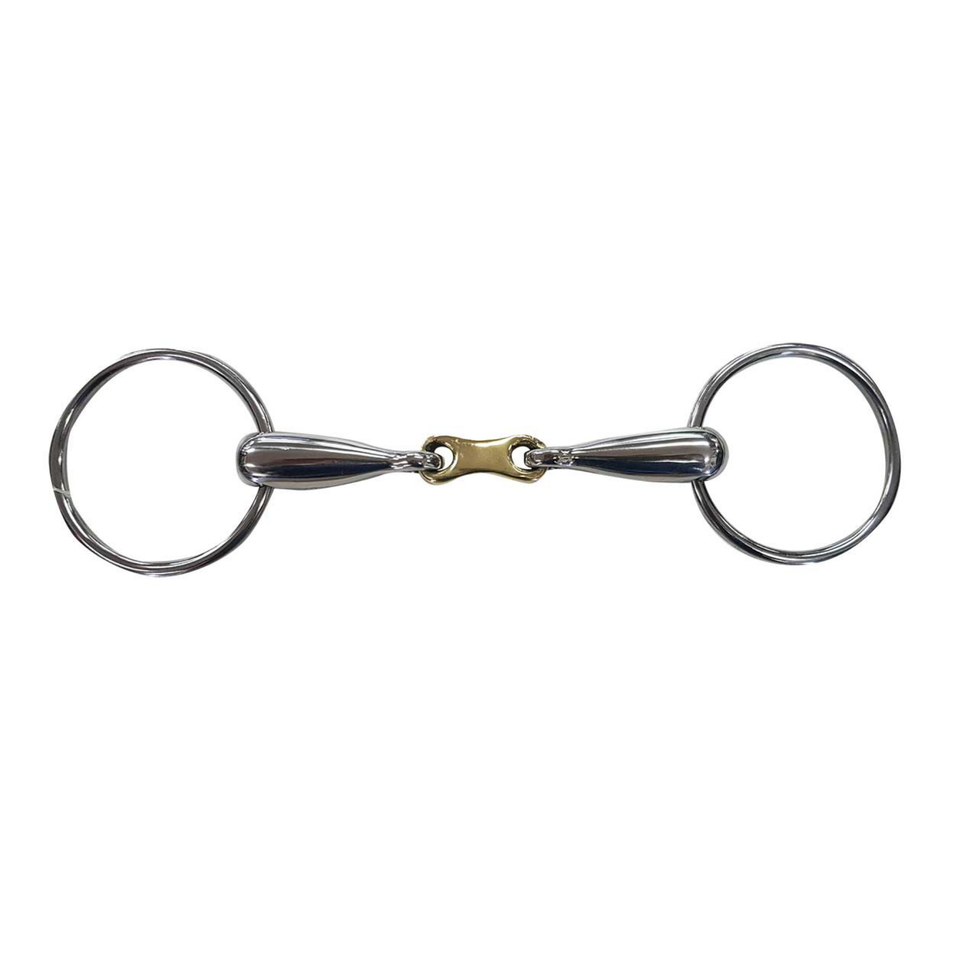 French Snaffle Brass Link