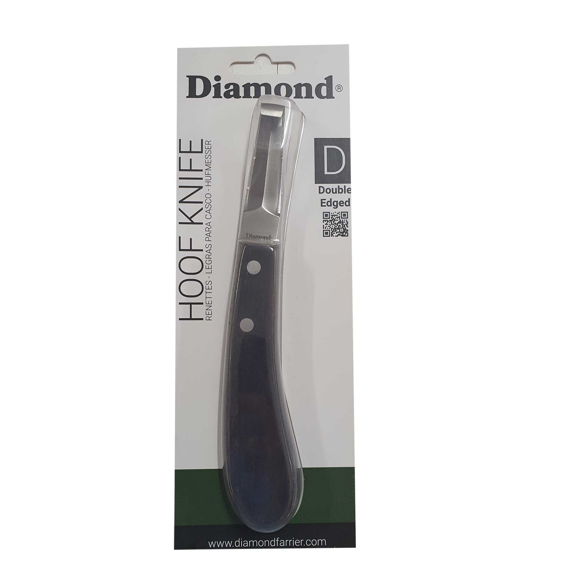 Hoof Knife Diamond Double