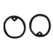 Peacock Rings Rubber (pr)