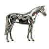 Pin Horse Silver 3D