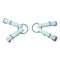 Rein Connectors Ring Type Biothane