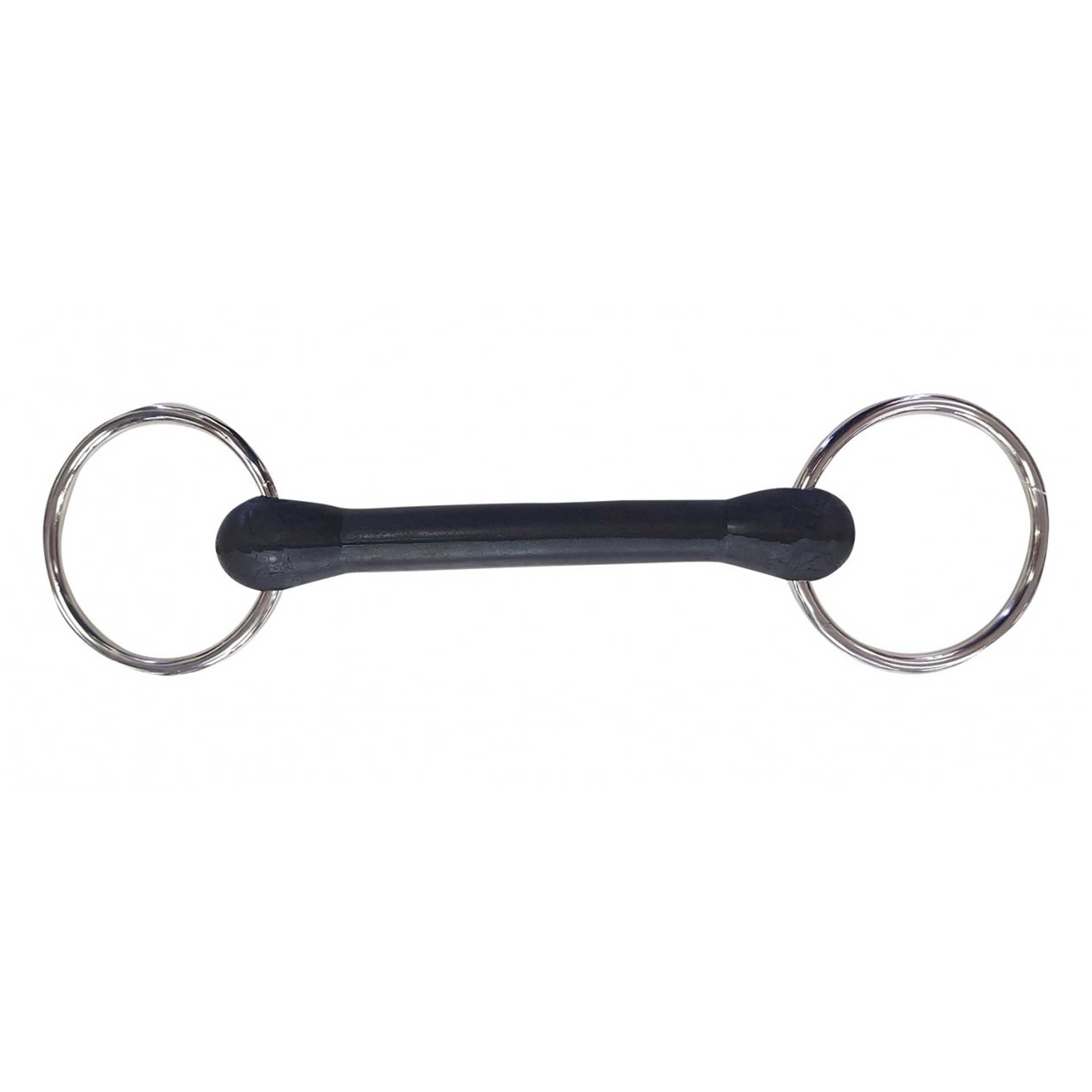 Rubber Snaffle Straight