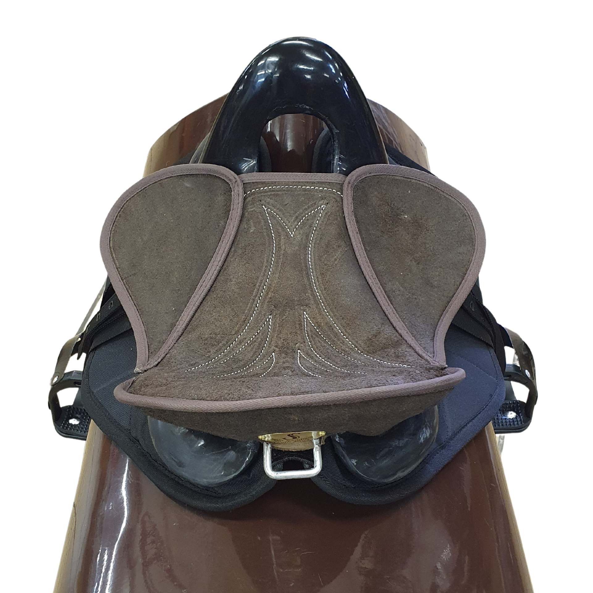 Saddle Trail Child Suede Solo 14"