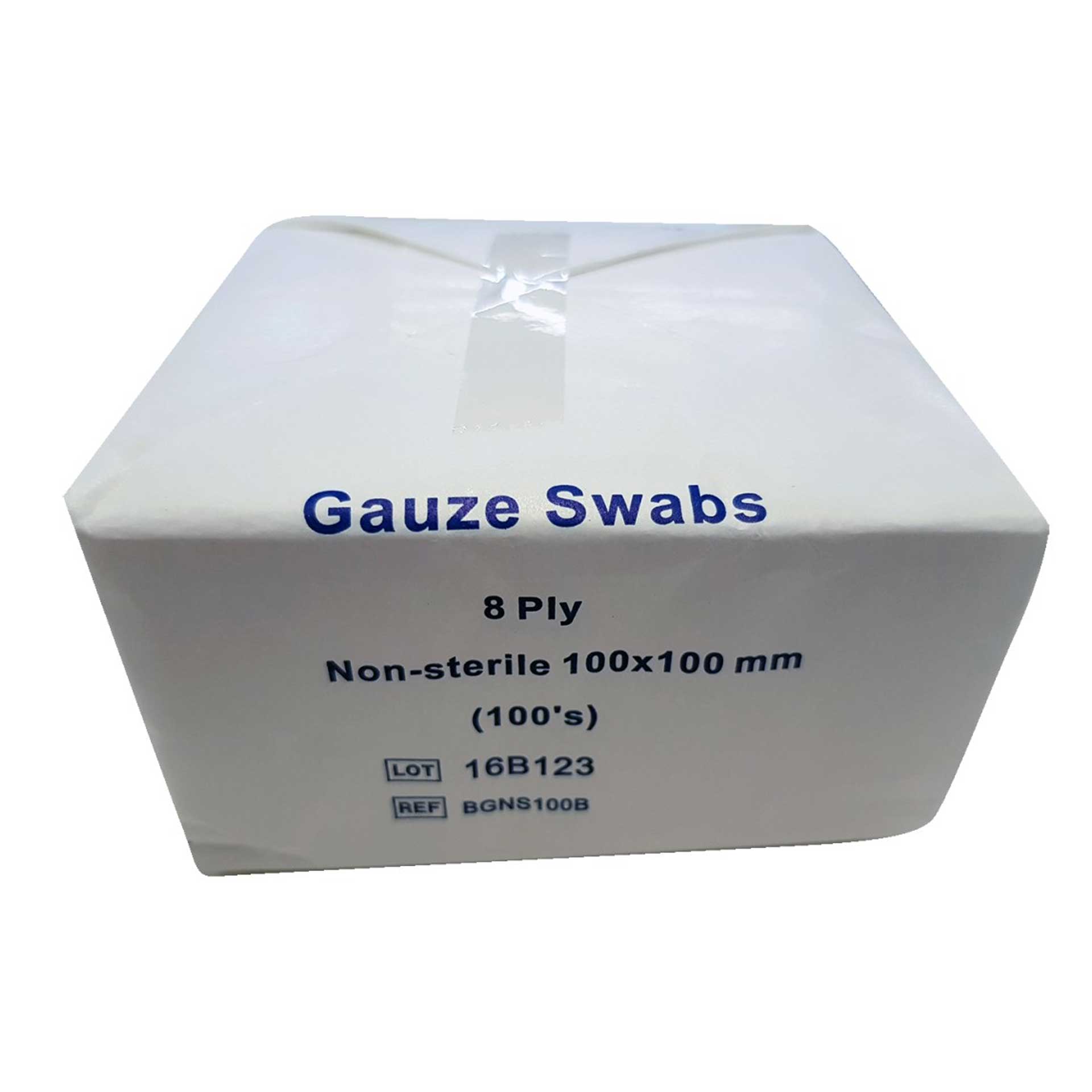 Gauze Swabs (100mm X 100mm X 8 Ply)